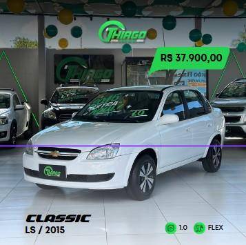 CHEVROLET CLASSIC 1.0 MPFI LS 8V FLEX 4P MANUAL CHEVROLET CLASSIC 1.0 MPFI LS 8V FLEX 4P MANUAL